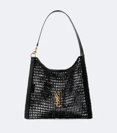 Cassandre raffia shoulder bag Cassandre raffia shoulder bag