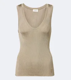 Cassandre ribbed-knit tank top Cassandre ribbed-knit tank top