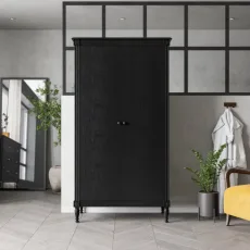 Casterton Wardrobe - Black Casterton Wardrobe - Black