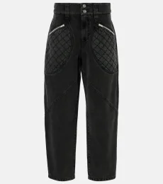 Catarina panelled tapered jeans Catarina panelled tapered jeans