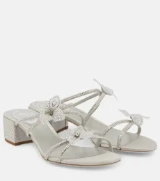 Caterina embellished bow-detail sandals Caterina embellished bow-detail sandals