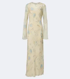 Cecile printed maxi dress