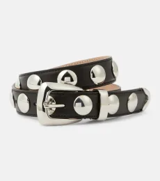Ceinture Benny en cuir à clous Ceinture Benny en cuir à clous
