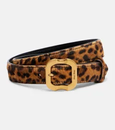 Ceinture en cuir façon poulain Ceinture en cuir façon poulain