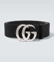 Ceinture Flat Marmont en toile GG