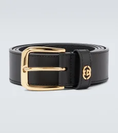 Ceinture Interlocking G en cuir Ceinture Interlocking G en cuir