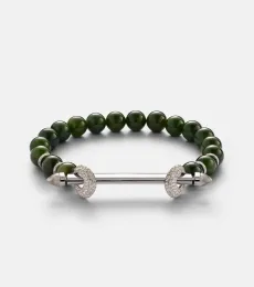 Chakra Giada 18kt white gold bracelet with diamonds and quartz Chakra Giada 18kt white gold bracelet with diamonds and quartz