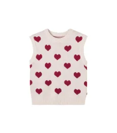 Chaleco Gaby de lana en jacquard
