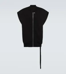 Chaleco oversized de jersey de algodón Chaleco oversized de jersey de algodón