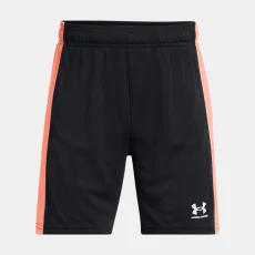 Challenger Knit Boys Shorts Black / Flare Orange / White YXL ( 67 in)