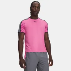 Challenger Train Men's Short Sleeve Pink Frenzy Titan Gray Black XXL