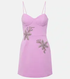 Chantara crystal-embellished corset dress