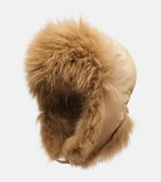 Chapeau doudoune en shearling Chapeau doudoune en shearling