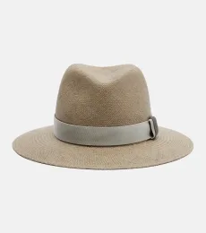 Chapeau fedora en paille Chapeau fedora en paille