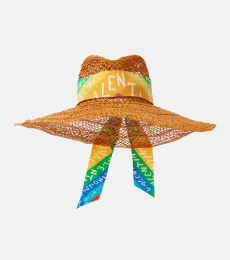 Chapeau Valentino Chevron 24 en paille Chapeau Valentino Chevron 24 en paille