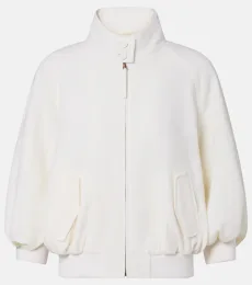 Chaqueta bomber Aluin de lana virgen Chaqueta bomber Aluin de lana virgen