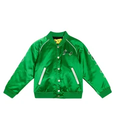 Chaqueta bomber Bandana de satén