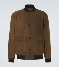 Chaqueta bomber de ante Chaqueta bomber de ante