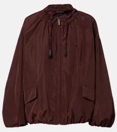 Chaqueta bomber de tafetán Chaqueta bomber de tafetán