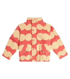Chaqueta de algodón con lunares Chaqueta de algodón con lunares