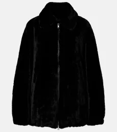 Chaqueta de borrego afelpado Chaqueta de borrego afelpado