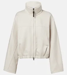 Chaqueta de lana virgen con cuentas Monili Chaqueta de lana virgen con cuentas Monili