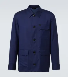 Chaqueta de lana y seda Chaqueta de lana y seda
