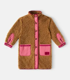 Chaqueta de teddy color block Chaqueta de teddy color block