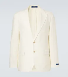 Chaqueta de traje de lino Chaqueta de traje de lino