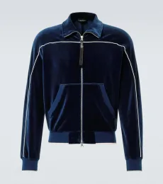 Chaqueta deportiva de terciopelo Chaqueta deportiva de terciopelo