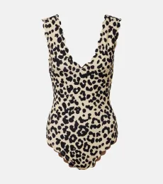 Charleston leopard-print swimsuit