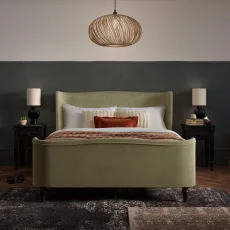 Charlotte Bed, Super King - Olive
