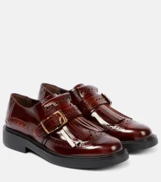 Chaussures à boucles en cuir Chaussures à boucles en cuir