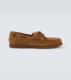 Chaussures bateau en daim Chaussures bateau en daim