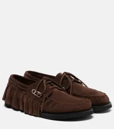 Chaussures bateau en daim Chaussures bateau en daim