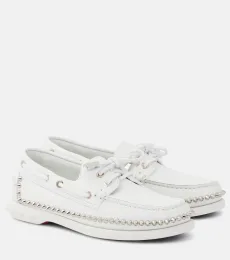 Chaussures bateau Gerockel en cuir