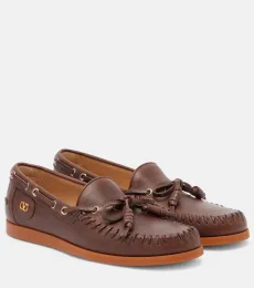 Chaussures bateau Palm Avenue en cuir