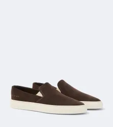 Chaussures slip-on en daim Chaussures slip-on en daim
