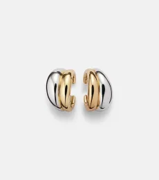 Chavez gold and rhodium-plated ear cuffs Chavez gold and rhodium-plated ear cuffs