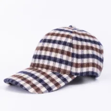 Check Baseball Cap Check Baseball Cap