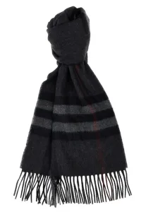 Check scarf Gray Size U Check scarf Gray Size U