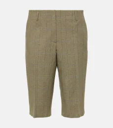 Checked Bermuda shorts Checked Bermuda shorts