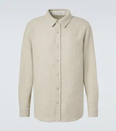Chemise à carreaux en cachemire avec quartz Chemise à carreaux en cachemire avec quartz