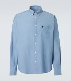 Chemise Ami de Coeur en chambray de coton Chemise Ami de Coeur en chambray de coton