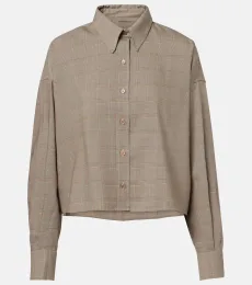 Chemise Arlen en laine mélangée Chemise Arlen en laine mélangée