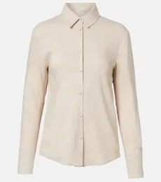 Chemise Badesse en lin mélangé Chemise Badesse en lin mélangé