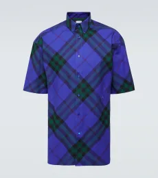 Chemise de bowling Burberry Check en coton Chemise de bowling Burberry Check en coton