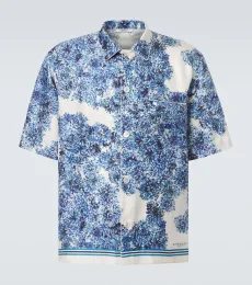 Chemise de bowling Couture Seam en soie