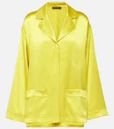 Chemise de pyjama Elegante Vasaio en soie Chemise de pyjama Elegante Vasaio en soie