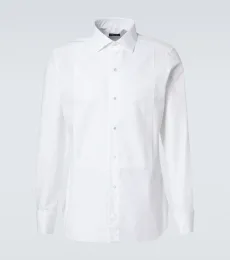 Chemise de smoking en coton